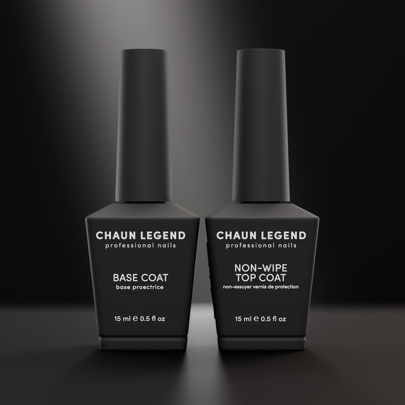 Chaun Legend Non-Wipe Top Coat + Base Coat Duo